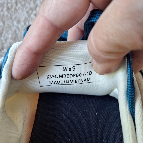 Kizik Oslo Lyons Blue Mens Lace Up Sneakers Size 9 - Picture 2 of 8